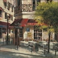 thumbnail image 2 of Heighton, Brent 20x20 Gold Ornate Wood Framed with Double Matting Museum Art Print Titled - Corner Cafe, 2 of 4