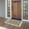 thumbnail image 3 of My Texas House Welcome Natural Scalloped Edge and Border Outdoor Coir Doormat, 18" x 30", 3 of 6