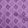 thumbnail image 1 of oneOone Rayon Purple Fabric Leaves Craft Projects Decor Fabric Printed By The Yard 56 Inch Wide, 1 of 5