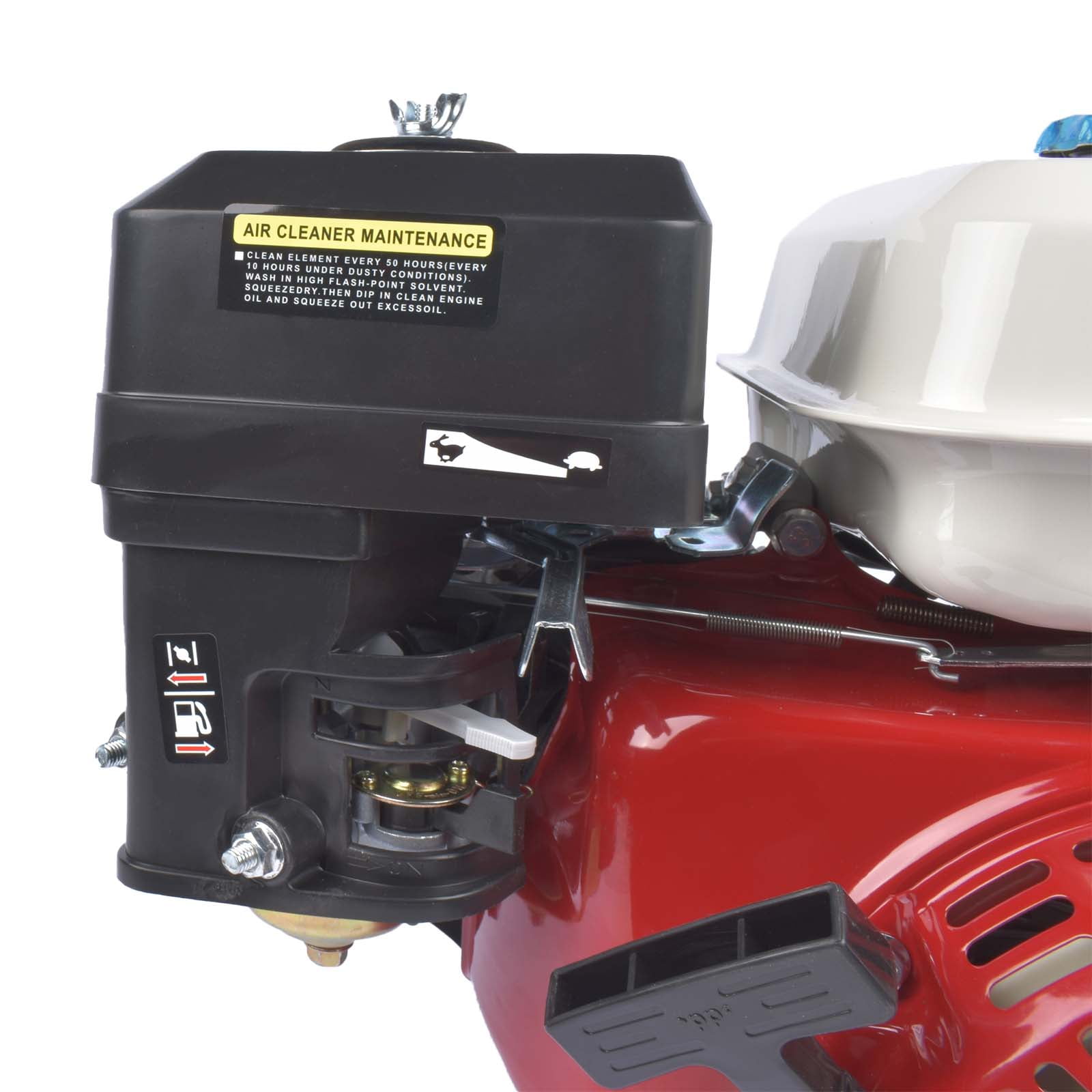 GELUOXI 6.5HP 160cc Gas Engine 4-Stroke OHV Air Cooled for Industrial and Agricultural Equipment