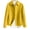 Yellow, variant on Women Fall Winter Coat Thickened Double-sided Lapel Single-breasted Cardigan Loose Long Sleeve Buttons Pockets Lady Commute Jacket