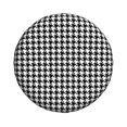 thumbnail image 2 of XMXY Houndstooth Check Spare Tire Cover，Universal Waterproof Cover for Jeep RV Tire Wheel Protection 17 inch, 2 of 8