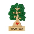 thumbnail image 1 of Personalized Christmas Festival Family Wooden Puzzle Tree Toy , Educational Toy, 1 of 9