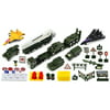Battle of Valor Army 40 Piece Mini Diecast Childrens Kids Toy Vehicle Playset w/ Variety of Vehicles, Accessories, Battle of Valor Army 40.., By Toy Vehicle Playsets