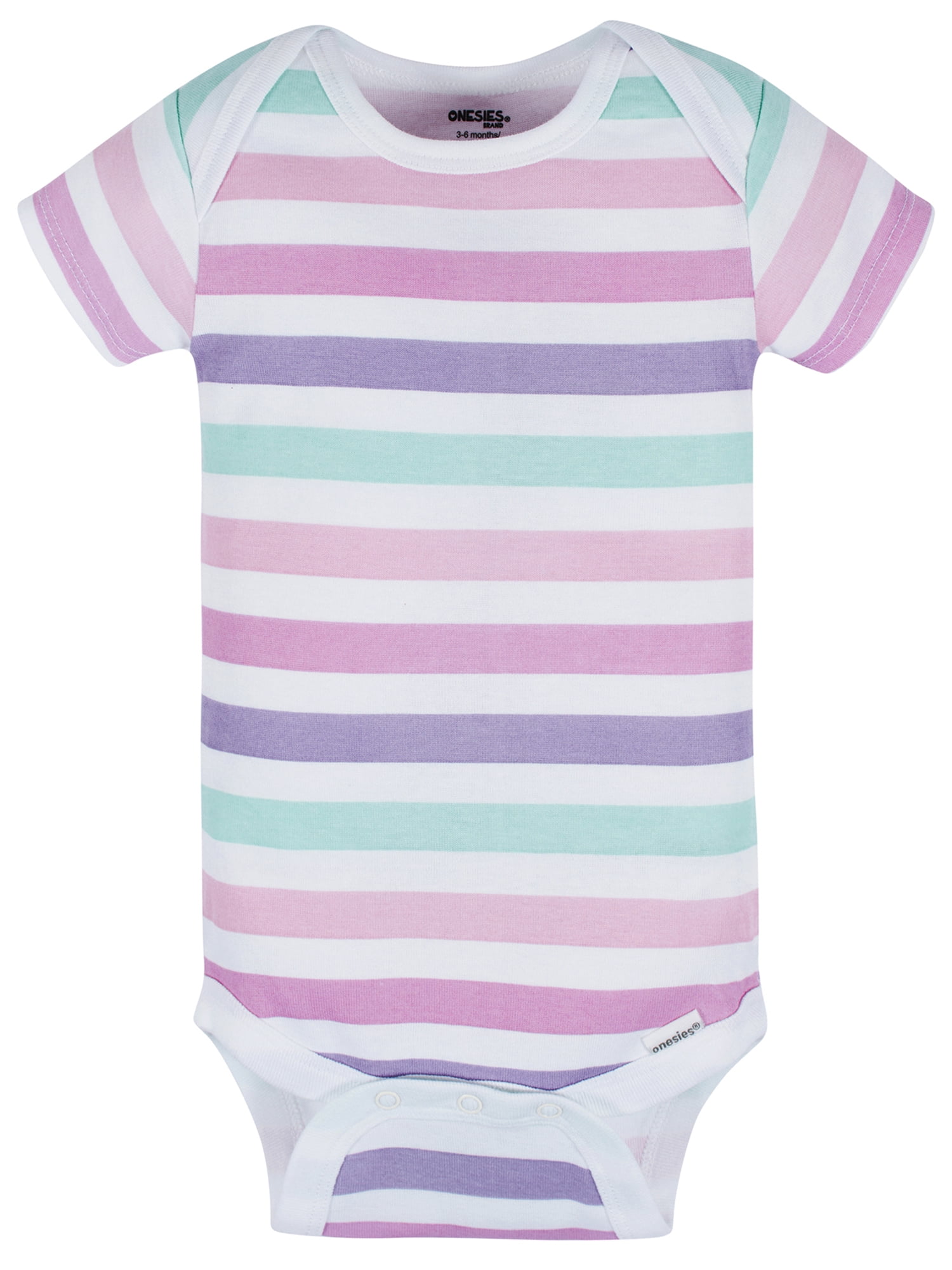Onesies Brand Baby Girl Bodysuits, 8-Pack, Sizes Newborn - 12 Months