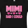 thumbnail image 4 of Inktastic Mimi Said Could Funny Granddaughter Girls Toddler T-Shirt, 4 of 5