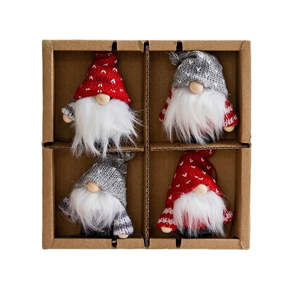 Cateissary Muñeco De Gnomo De Navidad Decoración De Ambiente Festivo Para El Hogar Llamativo - Figuras Sin Rostro Kits de decoración para fiestas tipo+2