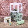 thumbnail image 6 of Clear Gift Bag with Handle, Transparent PVC Gift Bag, Heavy Duty Reusable Gift Wrap Bags for Bridal Party, Baby Shower, Wedding Favor, Plastic Party Favor Bags 3 Pcs Shopping Bag Bulk- 7.9"x3.9"x7.1", 6 of 8