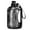 Black, variant on 60 oz Large Water Bottle with Straw Portable Handle BPA Free Gallon Size Leakproof Sports Water Jug with Time Marker for Gym Running Hiking Camping Outdoor Workouts
