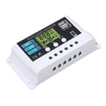 thumbnail image 4 of Controlador De Carga Solar LCD, Controlador De Carga De Panel Solar Chip Industrial Pantalla LCD Protección Contra Sobrecarga Regulador Solar 12V, Controladores De Energía, 4 of 7