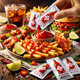 thumbnail image 5 of Tabasco Variety Pack – 30 Total Packets (10 Original 3g, 10 Jalapeño Green 3g, 10 Sriracha 6g) – Individual Hot Sauce Portion Packets for Travel, Restaurant & Food Service, 5 of 6
