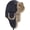 Black, variant on Trapper Warm Russian Trooper Hat Winter Skiing Cap Women Men Windproof