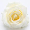 thumbnail image 3 of Cabeza de rosa artificial, accesorio de decoración para bodas, champán, 3 of 9