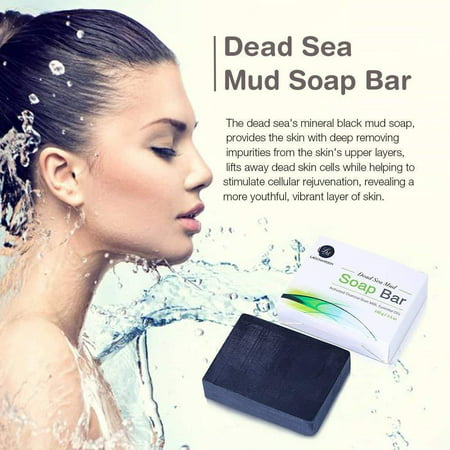 Dead Sea soap Organic & Natural Mud-salt soap acne psoriasis oily skin