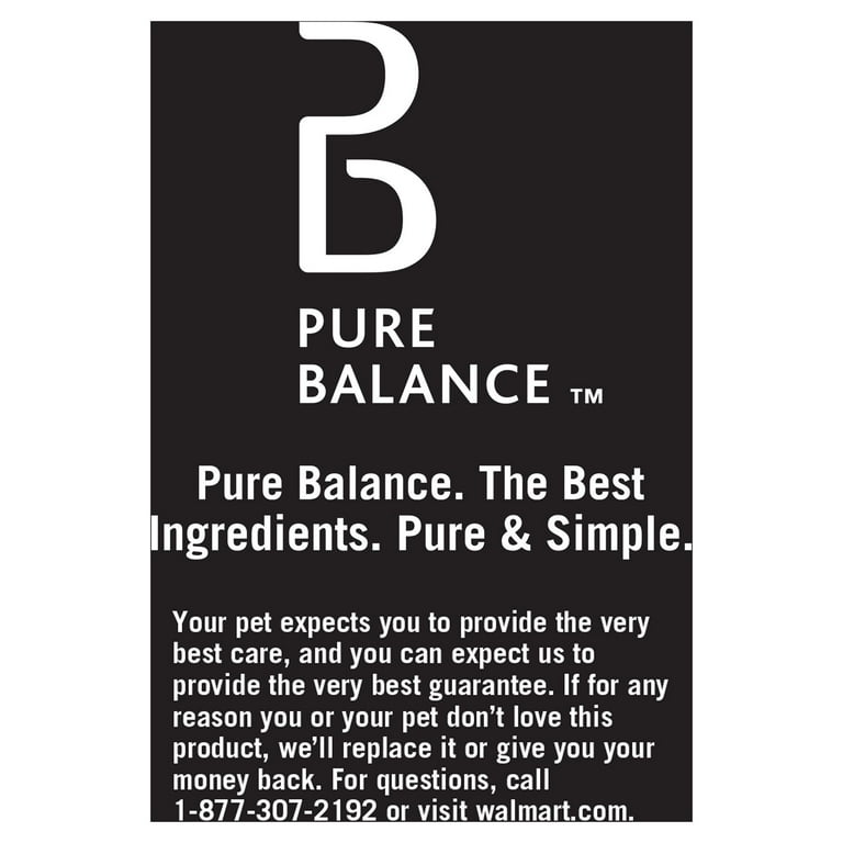 Pure Balance Chicken Rice Flavor Dry Dog Food for Puppy 15 lb. Bag Walmart