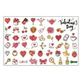 thumbnail image 2 of Kids Bedroom Set Decoration Stickers Decoration Dedicated Valentine'S Family Stickers Day Wall Sticker, Valentines Day Household Stickers, 2 of 8