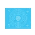 thumbnail image 1 of Extra Large Baking Mat With Measurements Non Stick EVA Baking Mat For Rolling Dough Non EVA Baking Kitchen Countertop Mat (Blue Background White Letters)., 1 of 3