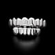 thumbnail image 3 of Custom Fit Luxury 18k Chapado en oro Hip Dientes inferiores Hip Hop Rapper Hombres jinwen Gorro de dientes de oro, 3 of 6