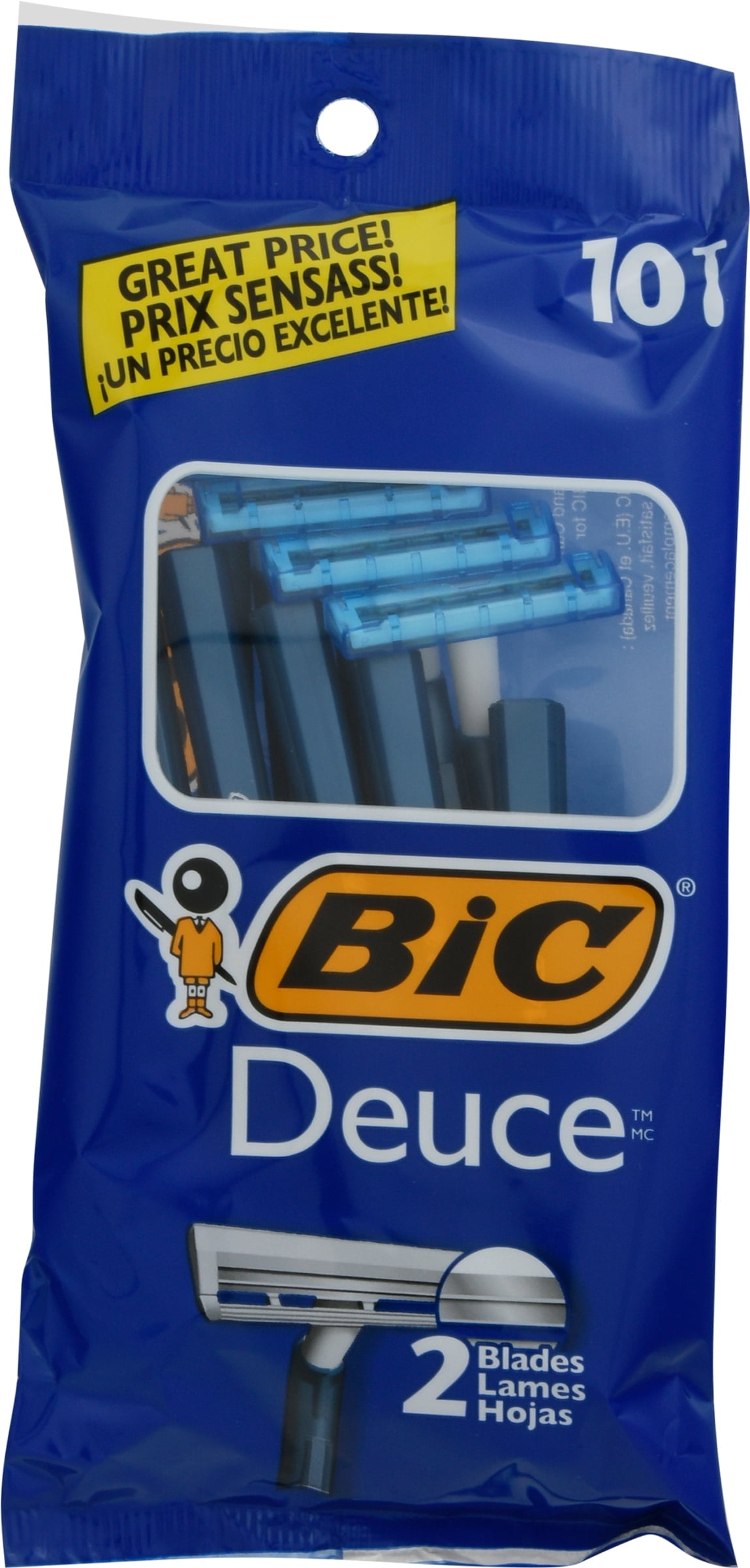 BIC Metal Disposable Razors For Men – 20 Razors Total (4 Packs Of 5)
