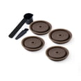 thumbnail image 1 of 4Pcs Coffee Capsule Lids, Food Grade Silicone Caps for Vertuo Pods, Vertuo Pod Lid for Refillable, 1 of 5