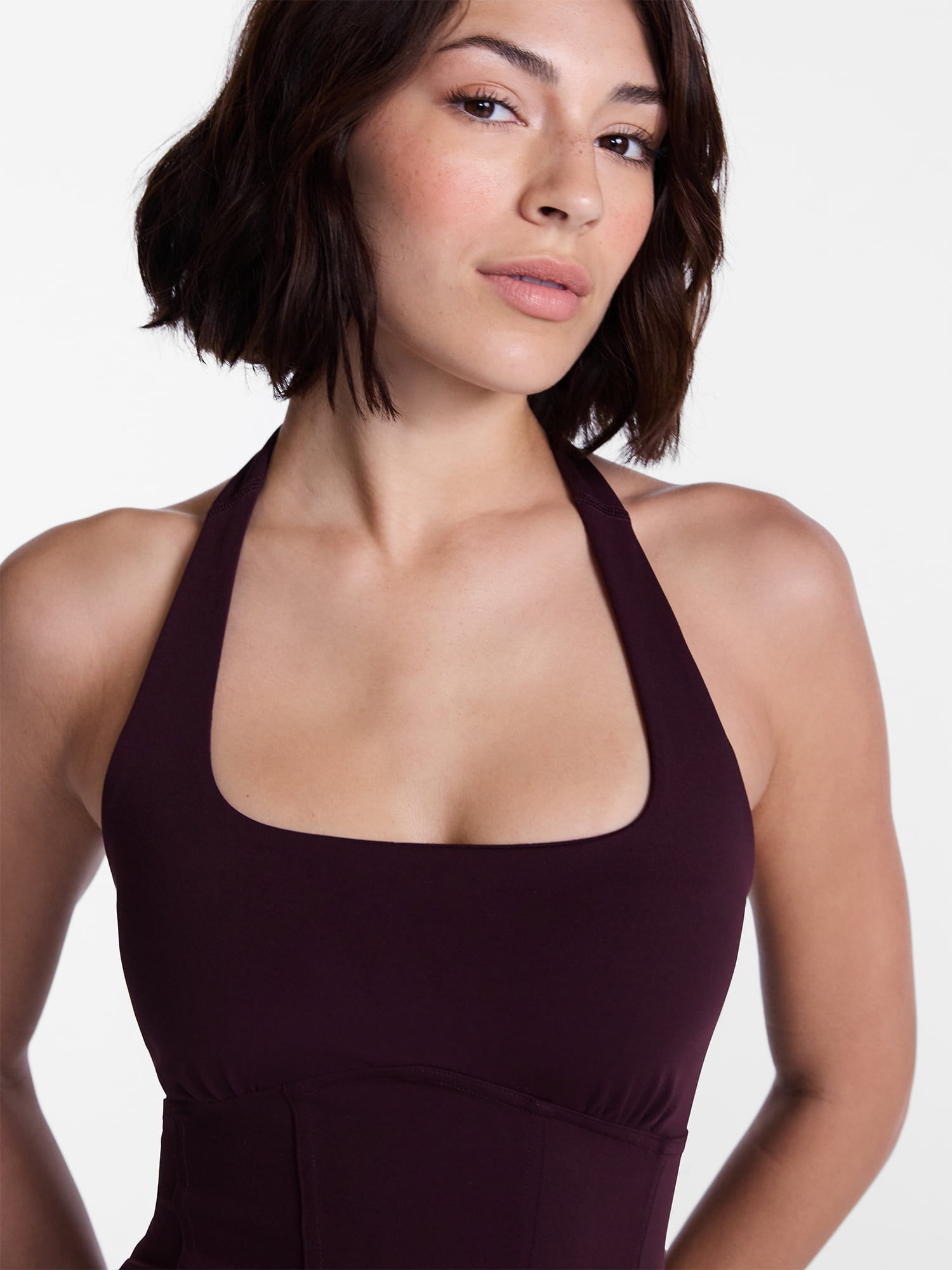 Avia Women's SoftSculpt Corset Halter Bra, Sizes XS-XXL