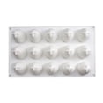 thumbnail image 1 of Silicone 15 Grille Gâteau Moule Antiadhésif Rectangulaire Moule Résistant à la Déchirure Chocolat Gelée Mousse Parfumée Bougie Cuisine Cuisson Moule Accessoires, 1 of 6