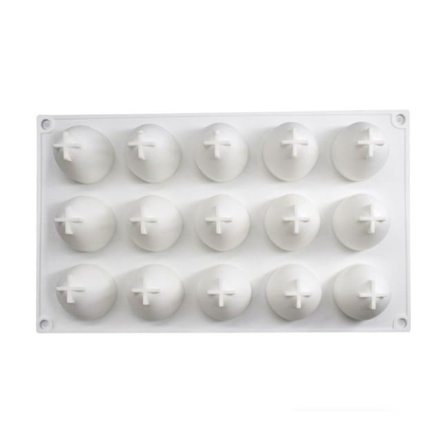 Molde de silicona Inteprter para pastel 15 rejillas antiadherente