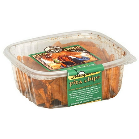 Oasis Classic Cuisine Jalapeno Pita Chips, 7 oz (Pack of 12)