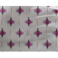 thumbnail image 4 of oneOone Georgette Viscose Fabric Geometric Line Ikat Printed Fabric 1 Yard 42 Inch Wide, 4 of 4