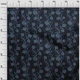 thumbnail image 3 of oneOone Cotton Poplin Twill Medium Blue Fabric Floral Fabric For Sewing Printed Craft Fabric By The Yard 56 Inch Wide, 3 of 5