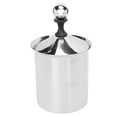 thumbnail image 1 of Stainless Steel Milk Frother,Manual Milk Frother 304 Manual Milk Creamer Milk Frother Best in its Class, 1 of 7