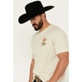 thumbnail image 2 of Men's Cowboy Hardware Mexico Flag Short Sleeve Graphic T-Shirt Sand   US, 2 of 4