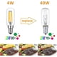 thumbnail image 3 of Led Bulb, T25 E14 4w Warm White Bulb 6000k, 400lm, Led Tubular Filament Bulb For Cooker Hood, Non-dimmable, Pack Of 2, 3 of 5