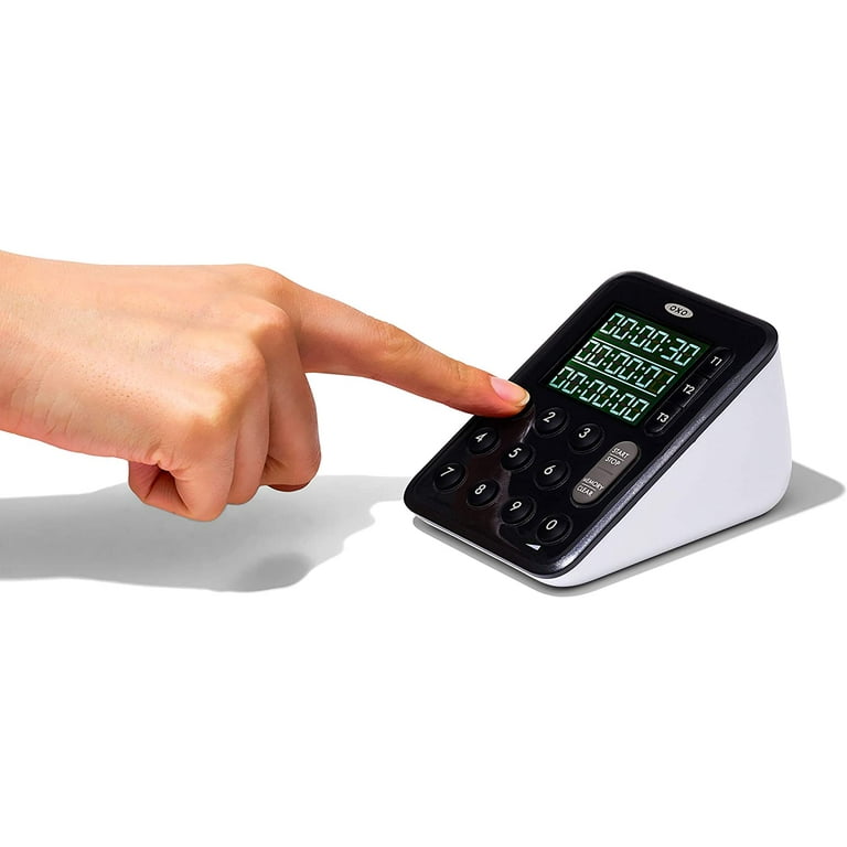 OXO Good Grips Digital Triple Kitchen Timer - Black - Walmart.com