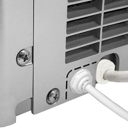 Whynter - 22-Lb. Portable Ice Maker and Water Dispenser - Silver