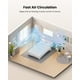 thumbnail image 4 of Ventilador de pared Koonie de 8 pulgadas con temporizador de 3 velocidades, color blanco, 4 of 6