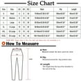 thumbnail image 3 of ibuvkizy Summer Capri Pants for Women Cotton Linen Capris,2PC Fashion Womens Casual Solid Color Elastic Loose Pants Straight Wide Leg Trousers with Pocket, 3 of 8