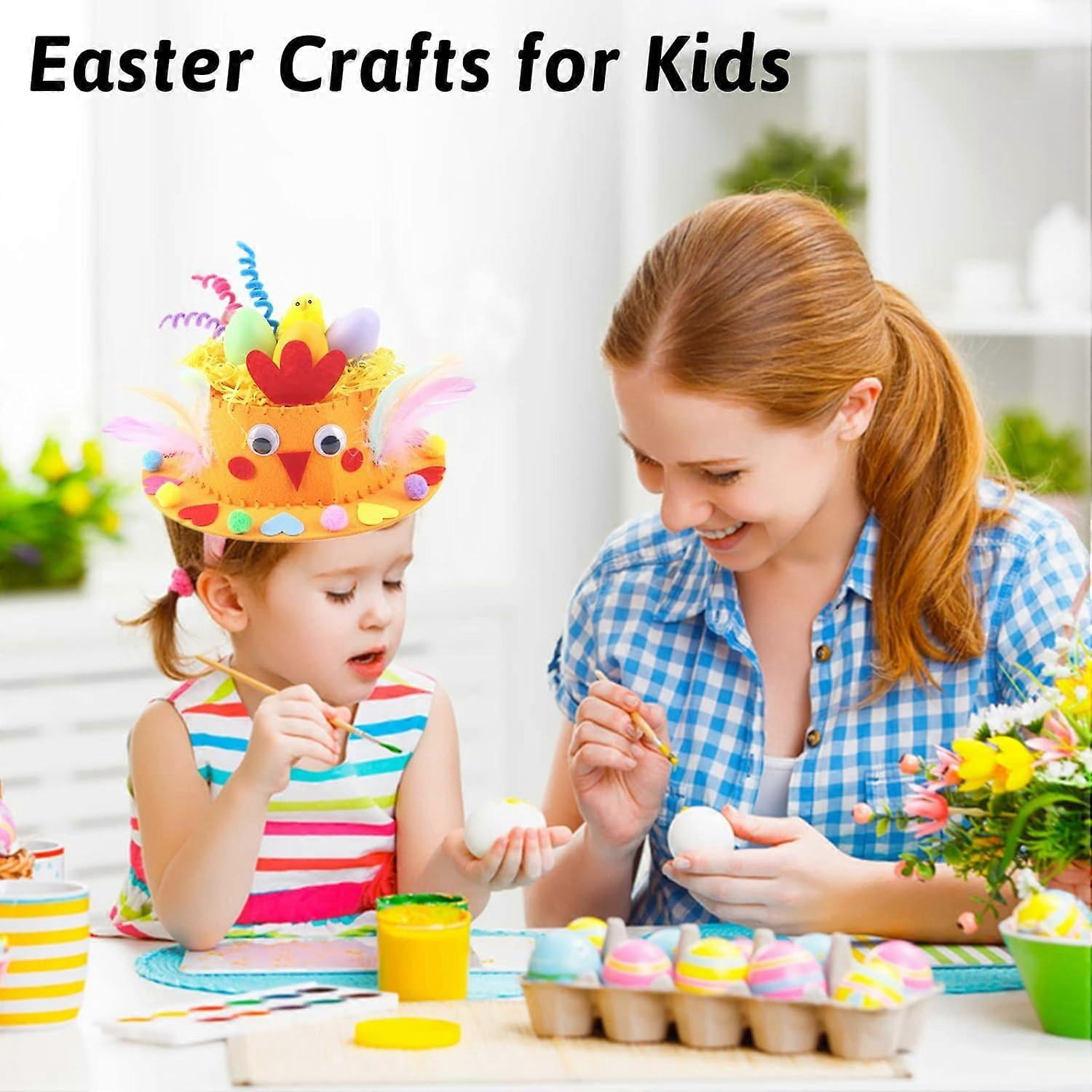 Easter Bonnet Kit Easter Children's DIY Hat Decoration Set - Main Image