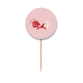 thumbnail image 1 of China Chinese Dragon Descendent Kungfu Toothpick Flags Round Labels Party Decoration, 1 of 3