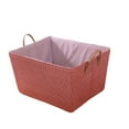 thumbnail image 2 of Tozuoyouz Laundry Basket With Handles, Foldable Clothes Hampers Stand Up Well, Waterproof Dirty Clothes Hamper, Rugged Laundry Basket For Flat, Dorm, Hotel Red A, 2 of 6