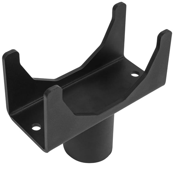 VANROUG Bottle Jack Axle Adapter, Heavy-Duty Steel Lifting Saddle for 2-4 Inch Round or Square Tube, 1.5 Inch Lifting Platform, 1-Count