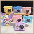 thumbnail image 2 of Sanrio-Llavero de cámara brillante para niña, colgante con forma de corazón, juguetes para niños, Anime, My Melody, Cunnamoroll, Kuromi, 2 of 4