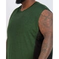 thumbnail image 4 of Real Essentials 3 & 5 Pack: Men's Dry-Fit Active Muscle Tank Top - Standard and Big & Tall Sizes (S-5XLT), 4 of 6