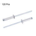thumbnail image 4 of Unique Bargains 3.2mm Diameter 15mm Grip Length Silver Tone Aluminum Blind Rivets 120 Pack, 4 of 4