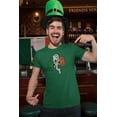 thumbnail image 2 of Make Your Mark Design Shamrock & Ireland Flag Irish Heritage T-Shirt & Party Favors for Men & Women, 2 of 7