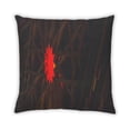 thumbnail image 2 of Ahgly Company Color Focus Red Coussin Décoratif d'Intérieur, 18 Po X 18 Po, 2 of 6