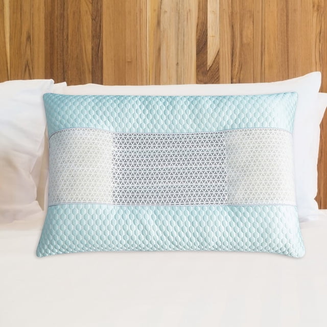 Summer Cooling Cassia Seed Pillow - Ice Silk Cervical Support Pillow Core for Neck Pain Relief