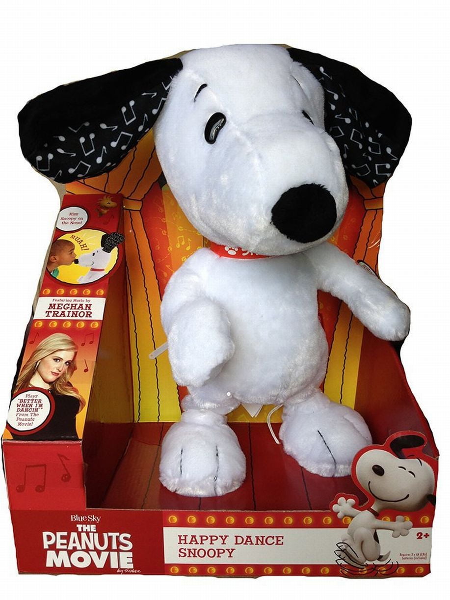 musical snoopy stuffed animal
