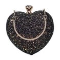 thumbnail image 4 of Shisuyan Sparkly Bag Heart Shaped Metal 1Set 6.7X5.9In, 4 of 8