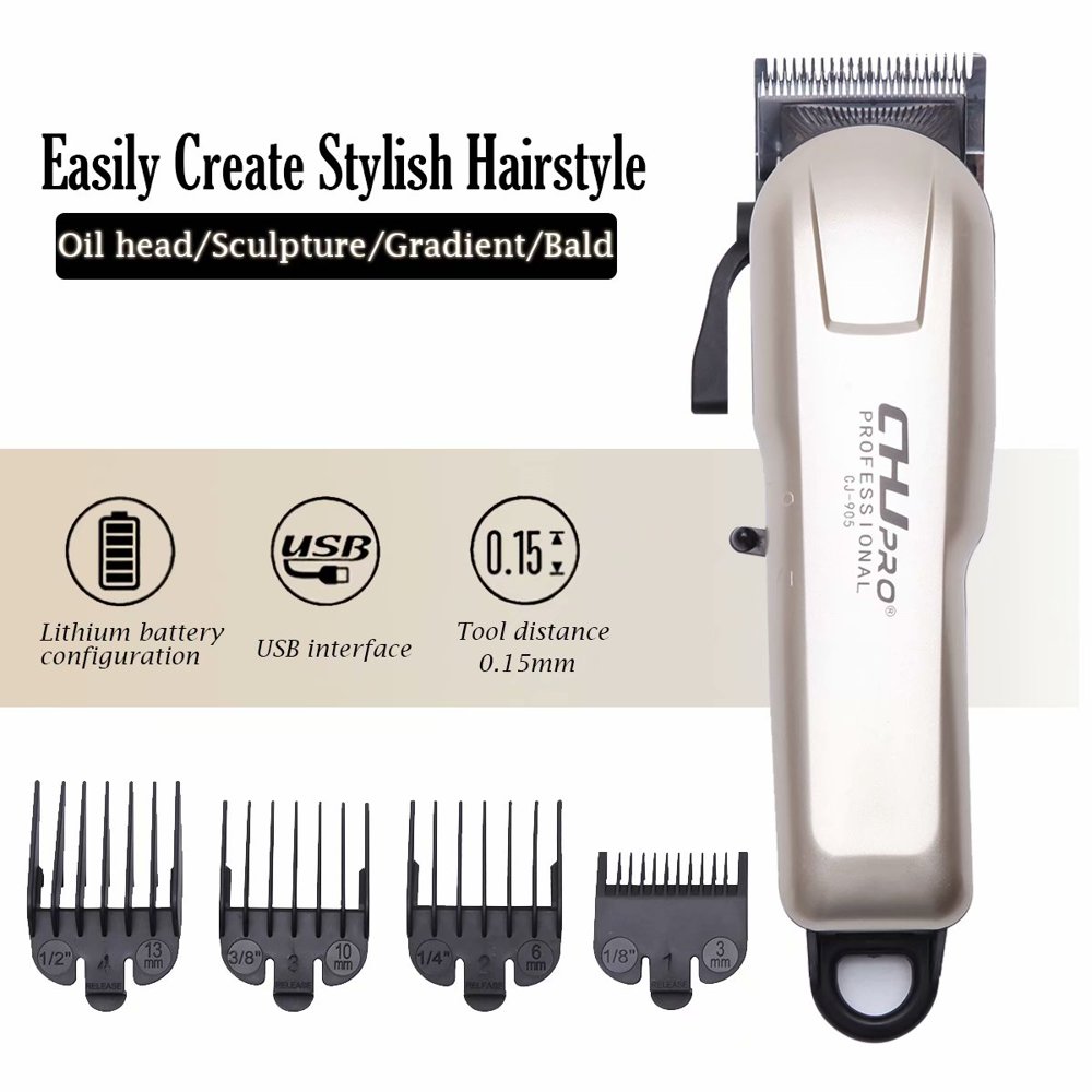 DYLA Electric Hair Clippers Salon Adult Haircut Power Haircut Combs Set Hair Cutting Machine